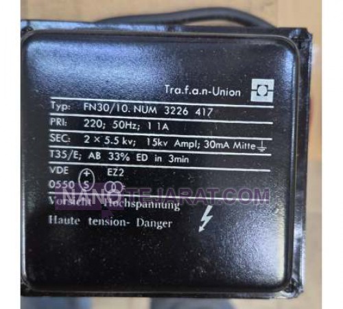 ترانس جرقه زن ترافو یونیون FN30 10